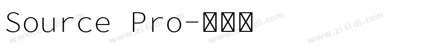 Source Pro字体转换 Source Pro字体转换